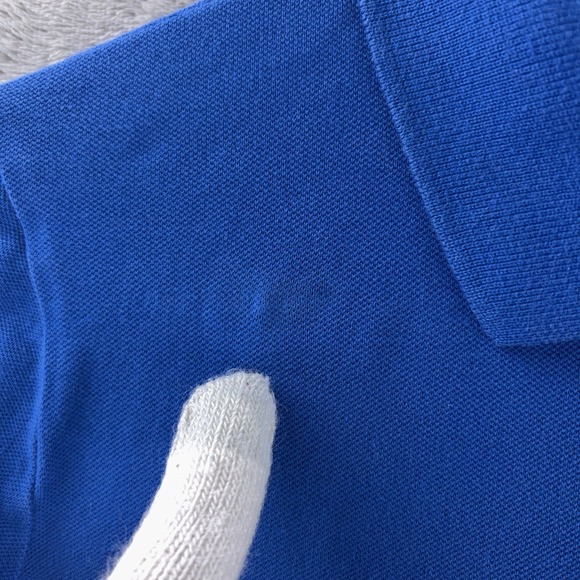 Polo Ralph Lauren Polo Shirt Boys Size Medium Blue‎ Long Sleeve Big Pony Casual - Picture 3 of 7